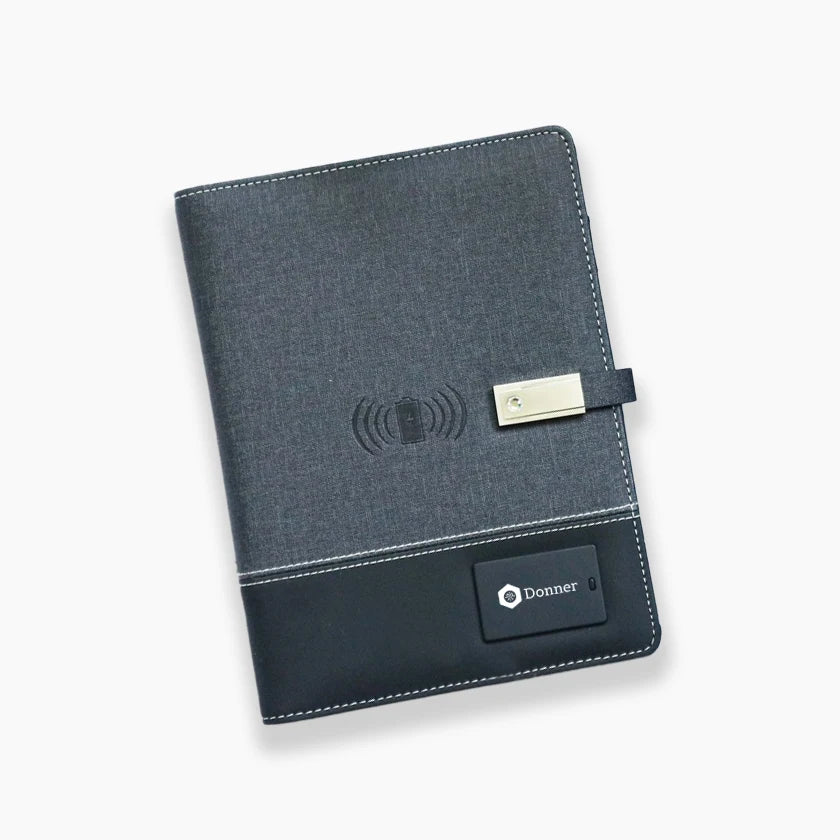 Multi-function Wireless Charging Notebook