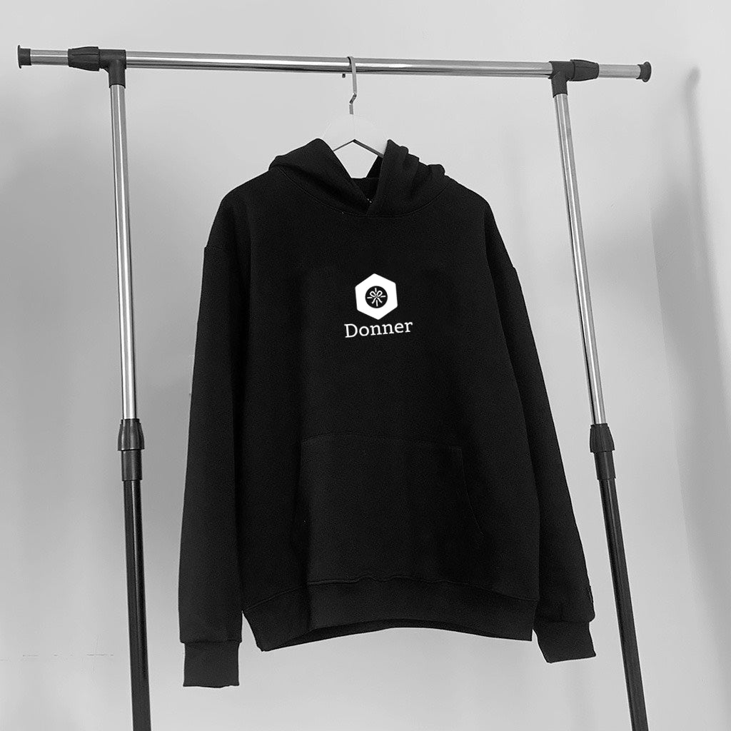 áo hoodie in logo